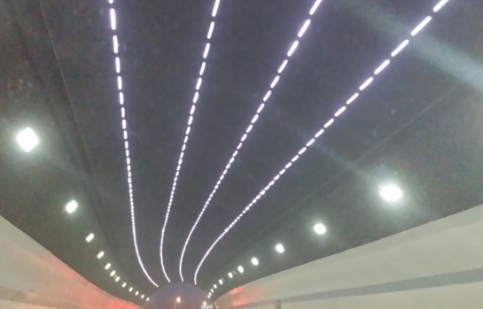 SOONPAO项目展示---江苏徐州韩山隧道双向亮化工程